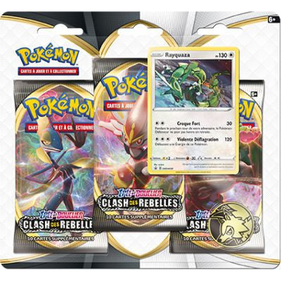 Tripack Pokémon - Epée et Bouclier : Clash Des Rebelles [EB02] - FR